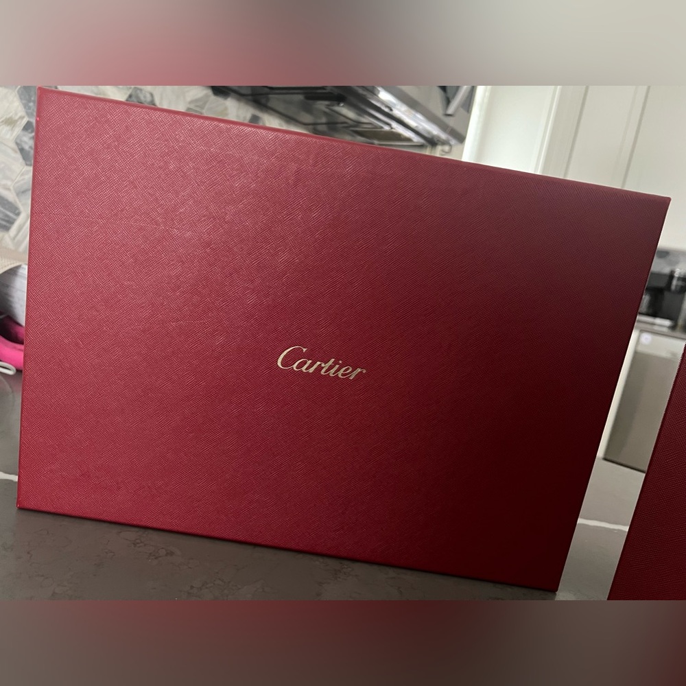 Authentic Cartier large box